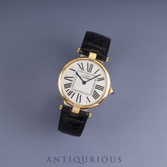 カルティエ マスト ヴァンドーム 590003 / W1005454 クォーツ Cal.690 SV925 純正革ベルト 純正Dバックル（GP） オパラン文字盤 オーバーホール済み