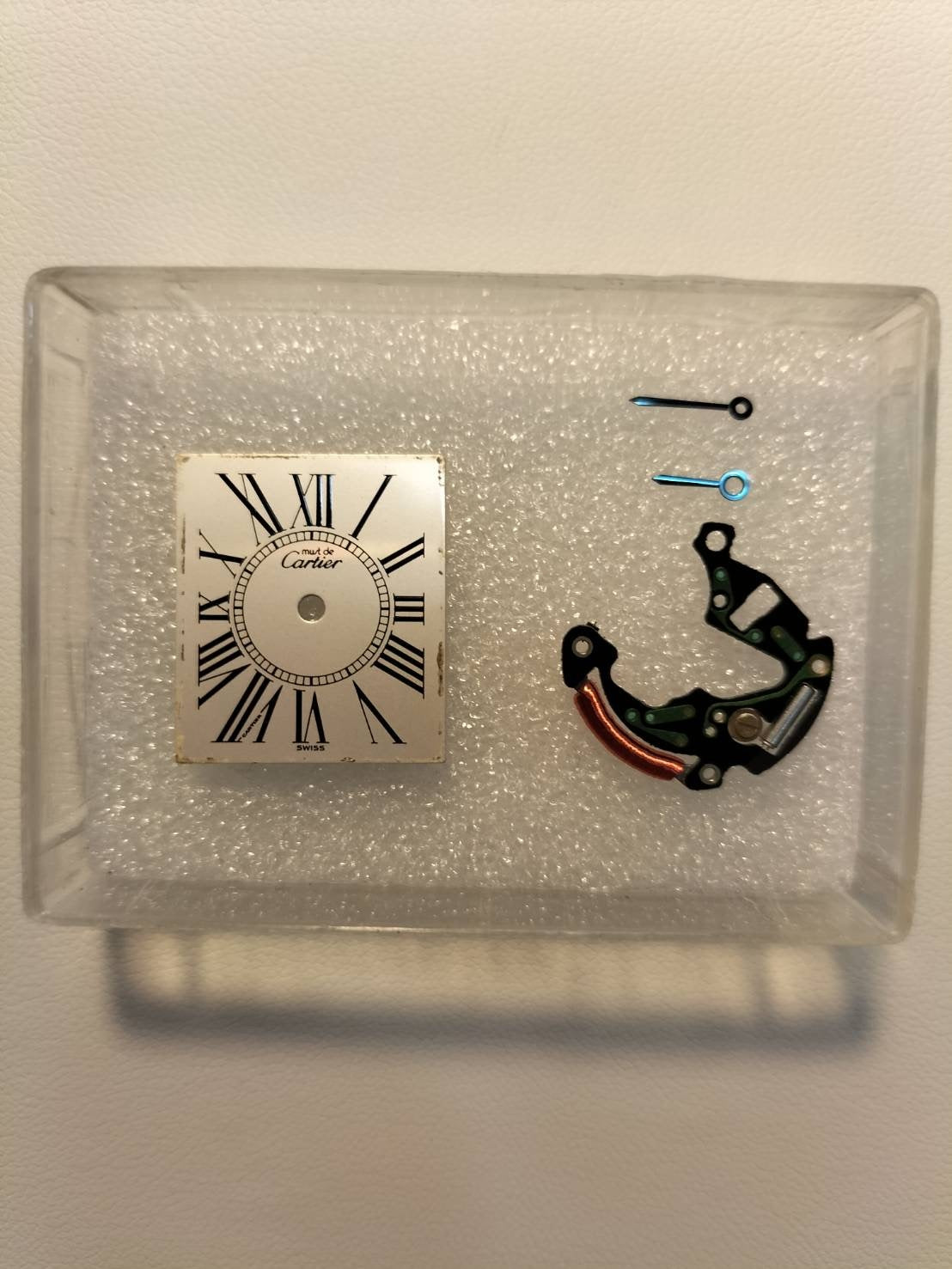 カルティエ マストタンク LM 590005 クォーツ Cal.90  SV925 革 純正尾錠（GP）オパラン文字盤（SWISS表記）オーバーホール済み