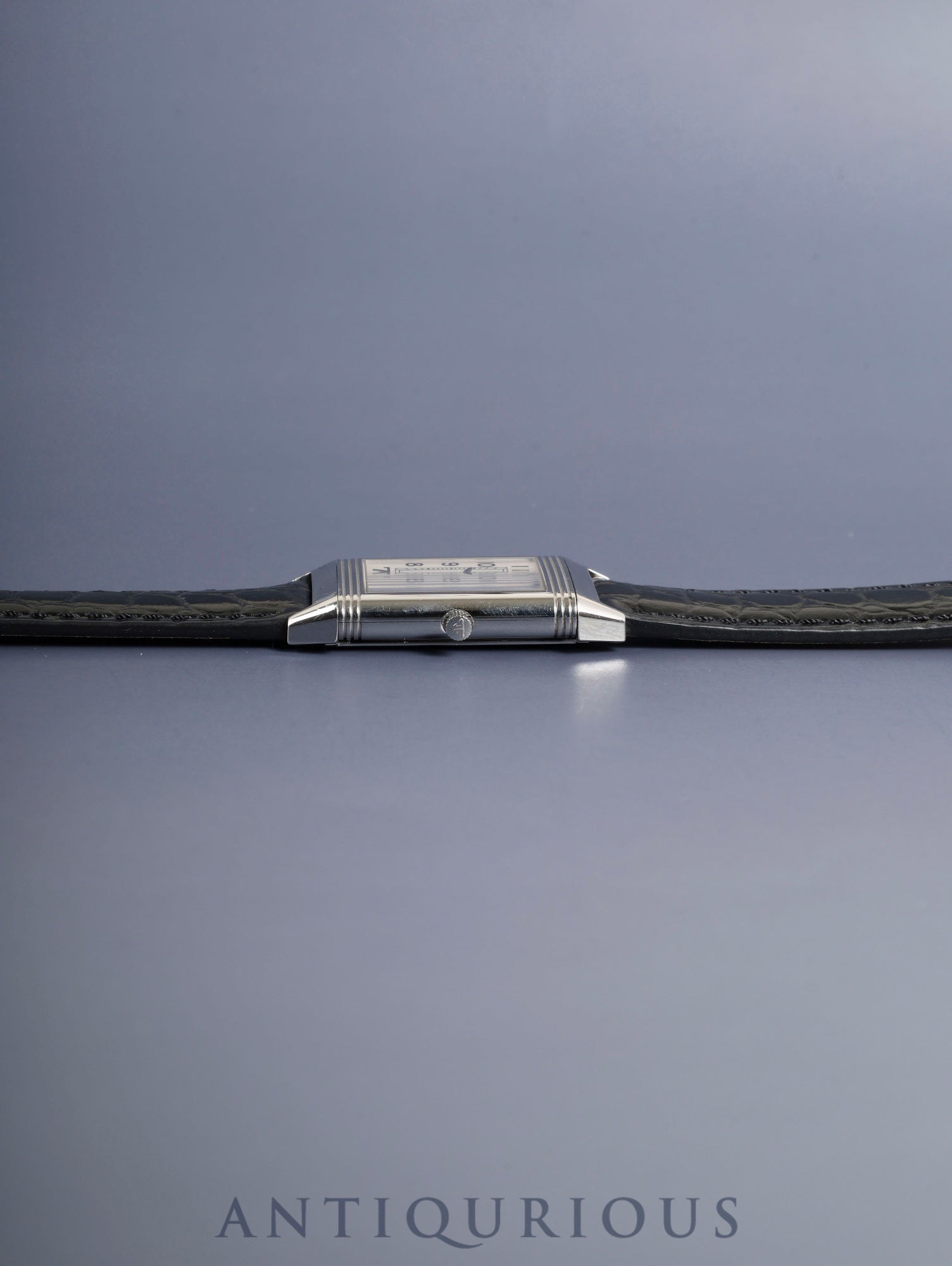 ジャガー・ルクルト レベルソ クラシック 250.8.86 手巻き Cal.846/1 SS 革 純正ピンバックル（SS）シルバーアラビア文字盤 オーバーホール済み