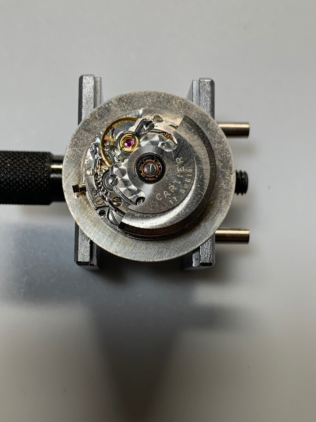 カルティエ サントス オクタゴン LM 81037288 / 2966 自動巻き Cal.ETA2671 SS/YG SS/YG ホワイトローマン文字盤（SWISS表記）オーバーホール済み