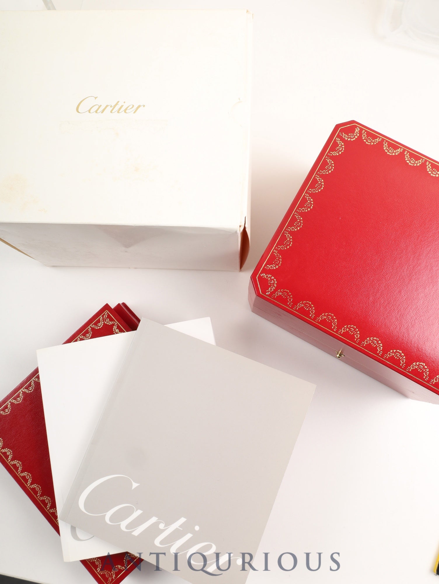 カルティエ パンテール SM W25033P5 / 1320 クォーツ  SS SS ホワイトローマン文字盤  箱 冊子 保証書（2000年）オーバーホール済み