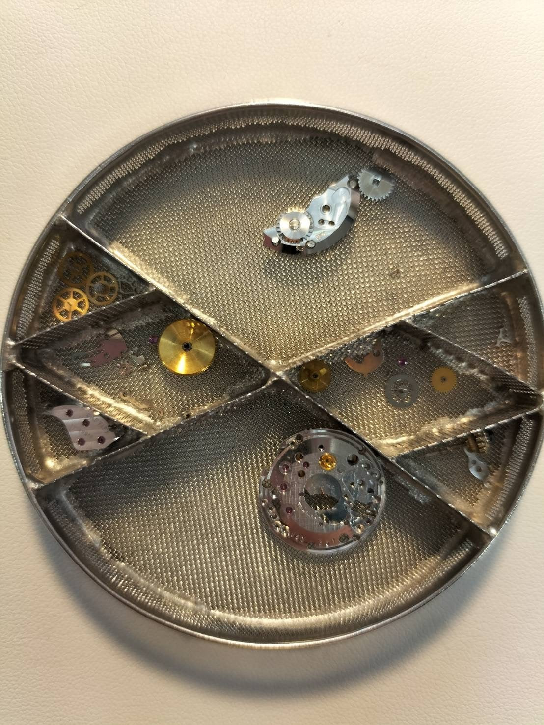 カルティエ マストタンク LM 手巻き Cal.78-1 SV925 純正革ベルト（使用感あり）純正尾錠（GP）ラピスラズリ文字盤（クラック）オーバーホール済み