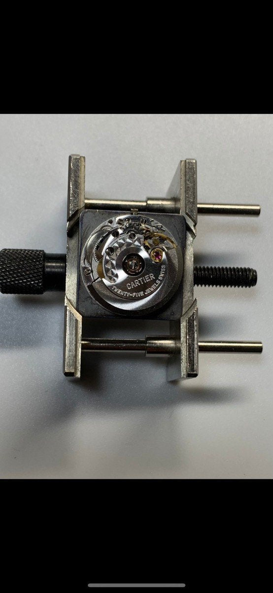 カルティエ サントス カレ LM 2960 自動巻き Cal.2671 SS SS ゴドロンブレス ホワイトローマン文字盤（SWISS表記）箱 冊子 保証書（無記載） オーバーホール済み