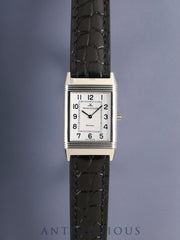 Jaeger-LeCoultre Reverso Classic 250.8.86 Manual winding Cal.846/1 SS Leather Original buckle (SS) Silver Arabic dial (SWISS MADE) Overhauled