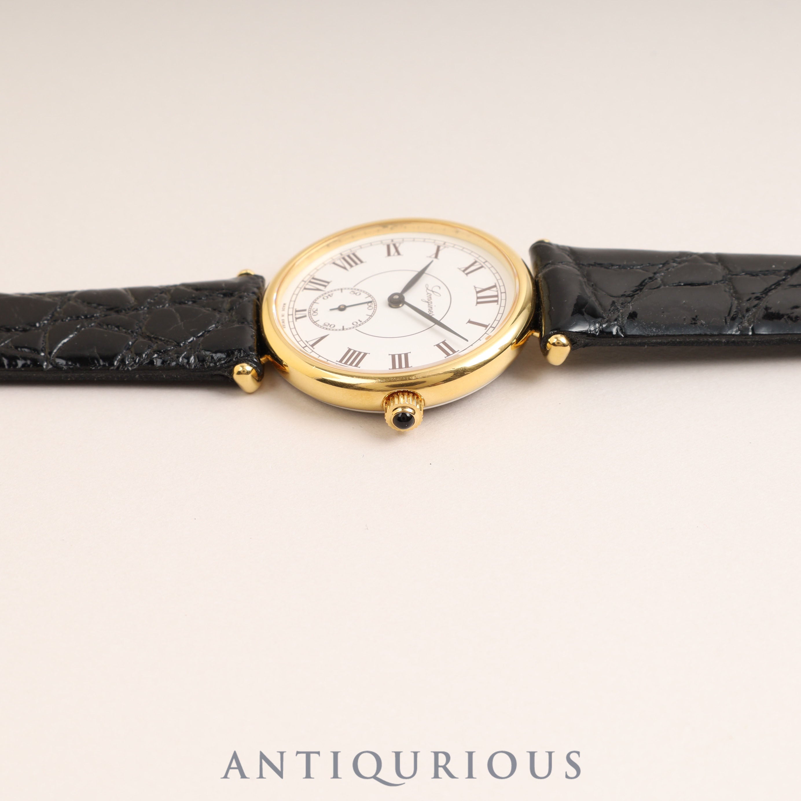 LONGINES ロンジン ROUND SMALLSECOND ラウンドスモールセコンド 32072111-846 |  東京銀座のヴィンテージウォッチ専門店 - ANTIQURIOUS(アンティキュリオス)