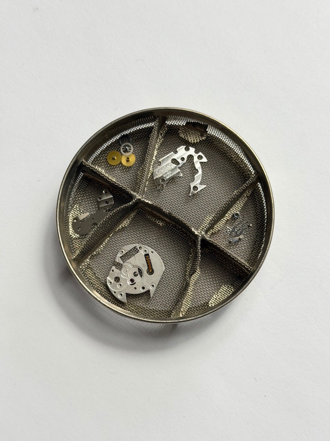 Cartier Must Tank SM 5057001 Quartz Cal.057 SV925 Leather Genuine Pin Buckle (GP) Arabic Dial (SWISS marking) Overhauled Polished