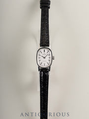 Omega De Ville MF511.0454 Manual Winding Caliber 1070 Stainless Steel Leather Strap with Genuine Stainless Steel Buckle, Silver Dial, Case, Overhauled