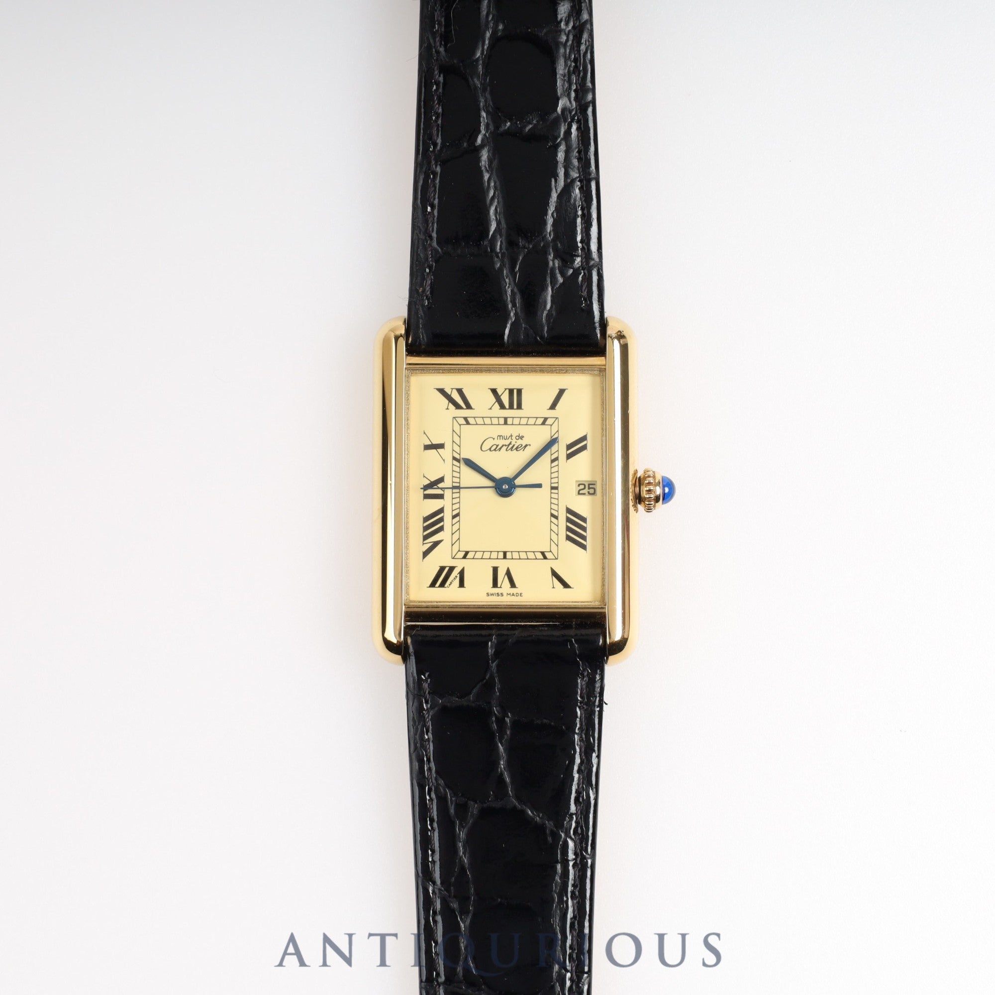 Cartier Must Tank GM (XL) Date QZ