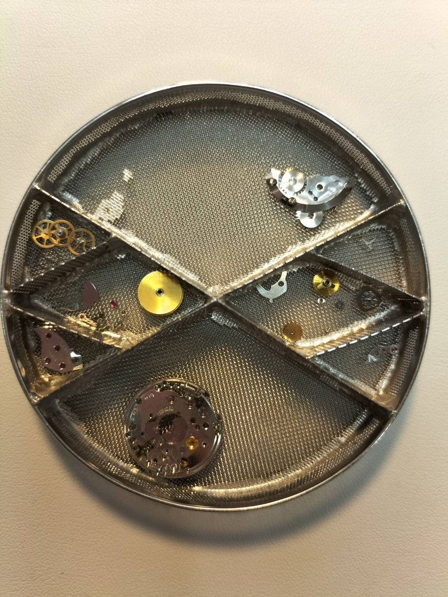 Cartier Must Tank LM Manual Winding Cal. 78-1 SV925 Leather Genuine Buckle (GP) Black Roman Dial Warranty Overhauled