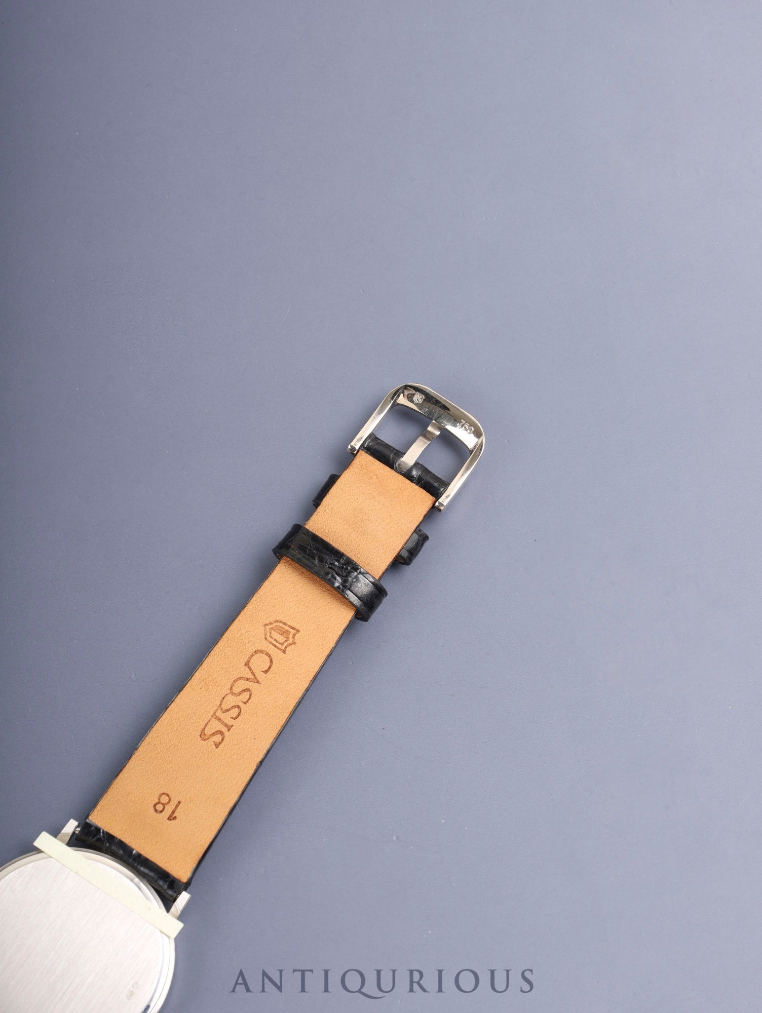 Audemars Piguet Round Manual Winding Cal.2080 750WG Leather Original Pin Buckle (750WG) White Roman Dial Box Original Leather Strap Overhauled