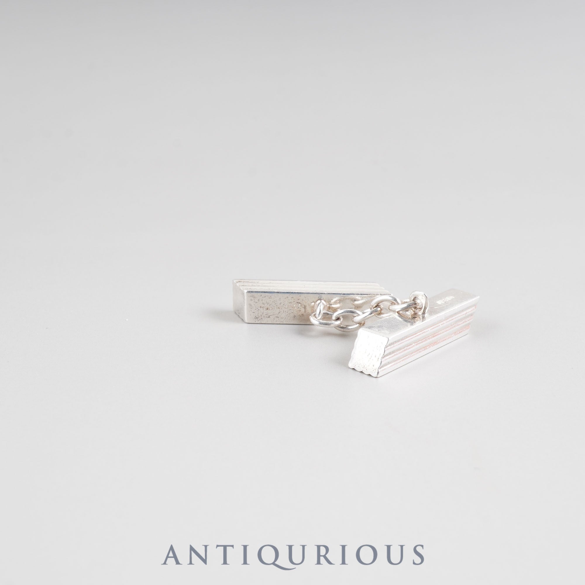 Hermes metal cufflinks | 東京銀座のヴィンテージウォッチ専門店