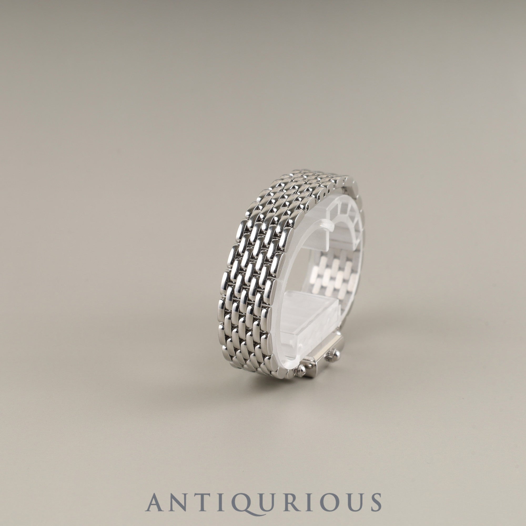 Van Cleef &amp; Arpels Classic 536942 Quartz SS SS Genuine Buckle (SS) White Shell Dial Overhauled