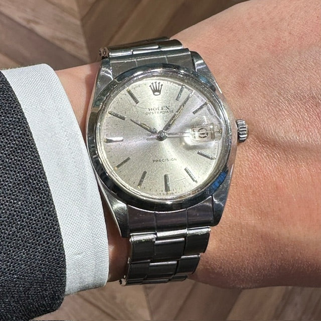 ROLEX ロレックス OYSTER DATE PRECISION オイスターデイトプレシジョン 6694 保証書付き