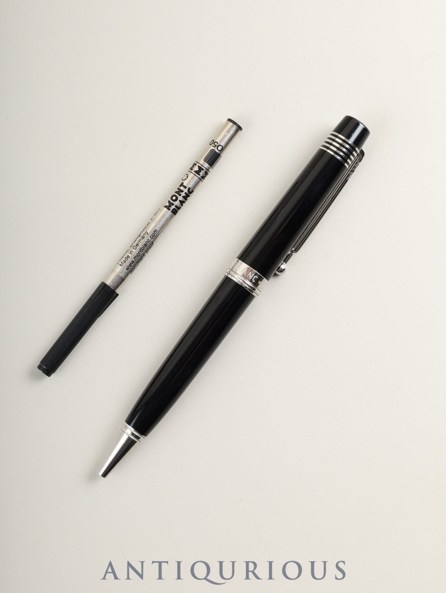 MONTBLANC モンブラン ボールペン2色 ツイスト式 シルバー 5本セット MONTBLANC モンブラン ボールペン2色 ツイスト式 シルバー 5本セット