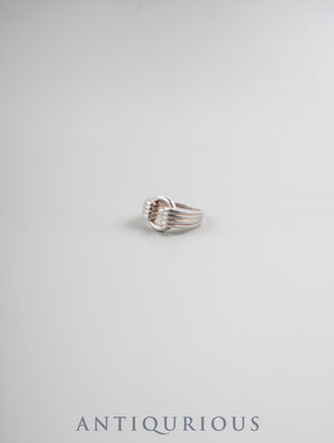 Hermes Anonymous Ring, Sterling Silver, Approx. Size 13