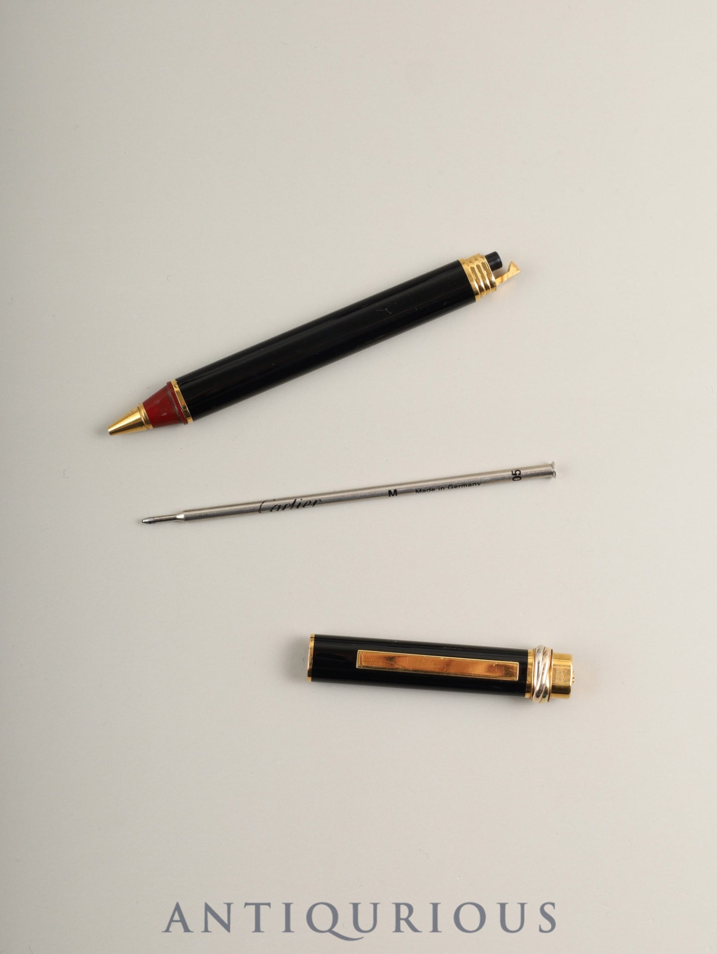 カルティエ トリニティ ボールペン GP キャップ式 未使用純正リフィル