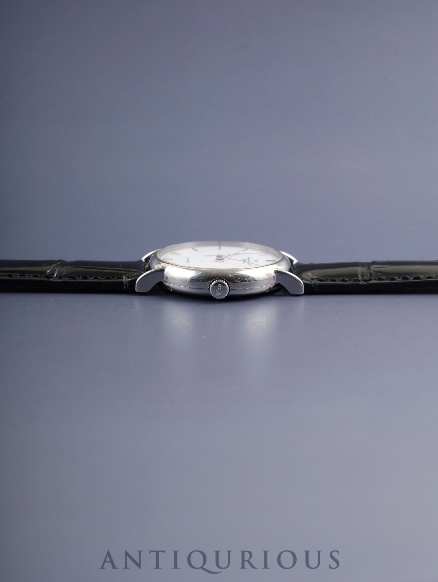 IWC Portofino IW351403 Automatic Caliber 37521 Stainless Steel Leather Strap with Genuine Stainless Steel Buckle, White Dial, Overhauled