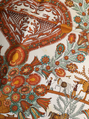 Hermès Scarf Carre 45 Decoupages Silk 100%