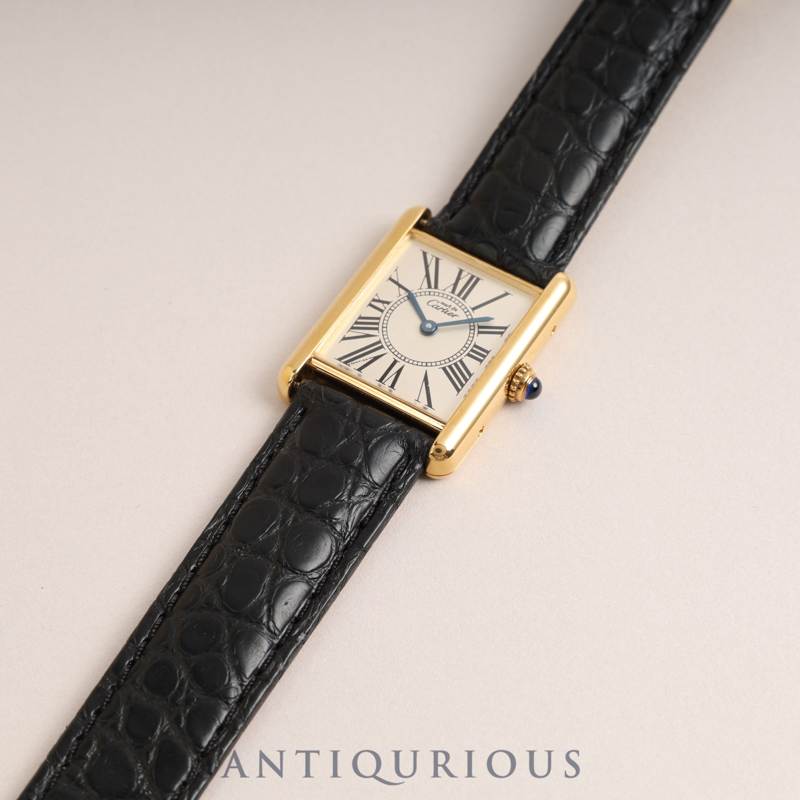 Cartier Must Tank LM QZ Opalan Dial 1615 Newly Finished