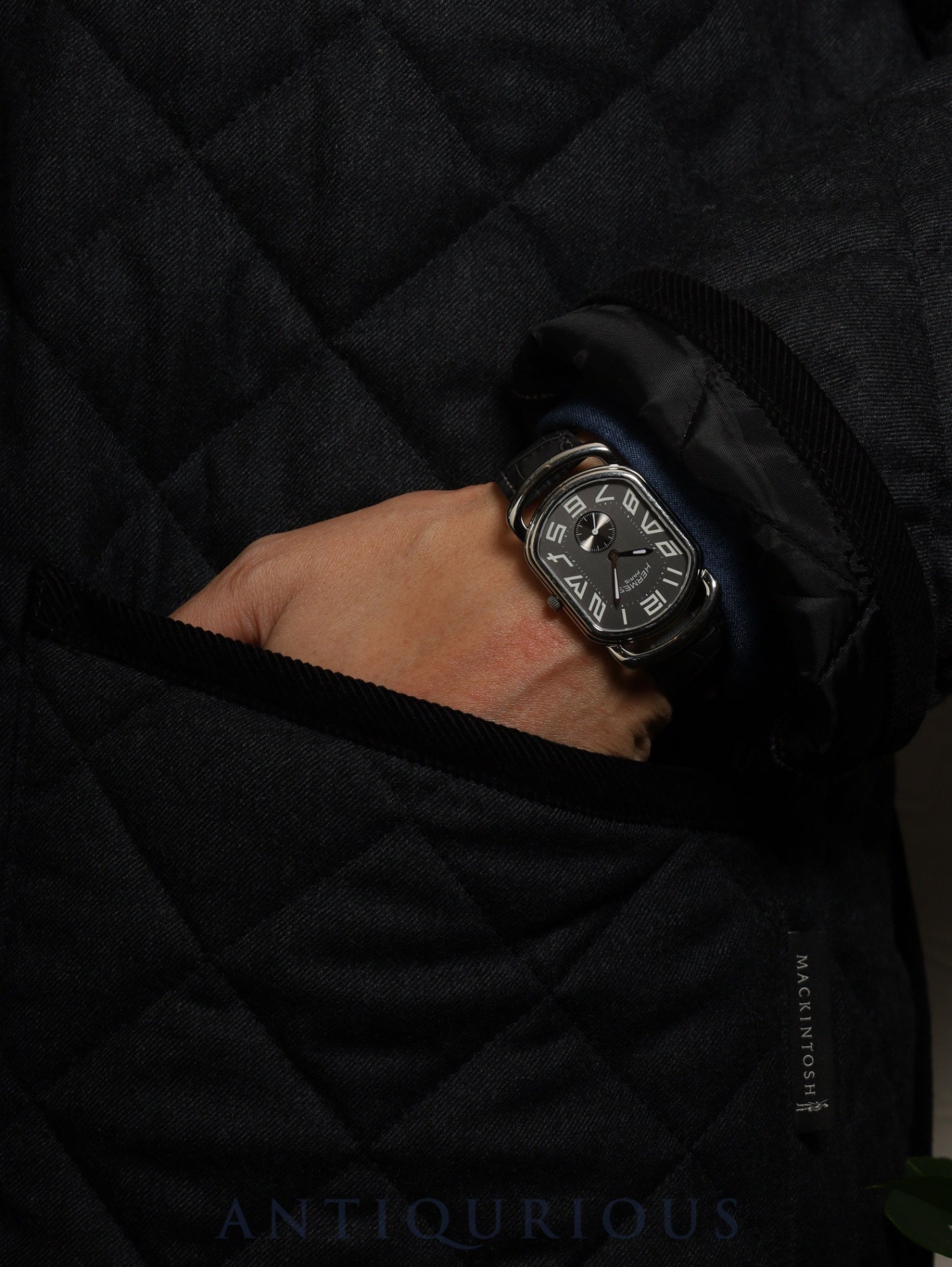 エルメス ラリー スモールセコンド RA1.810 クォーツ Cal.980.163 SS