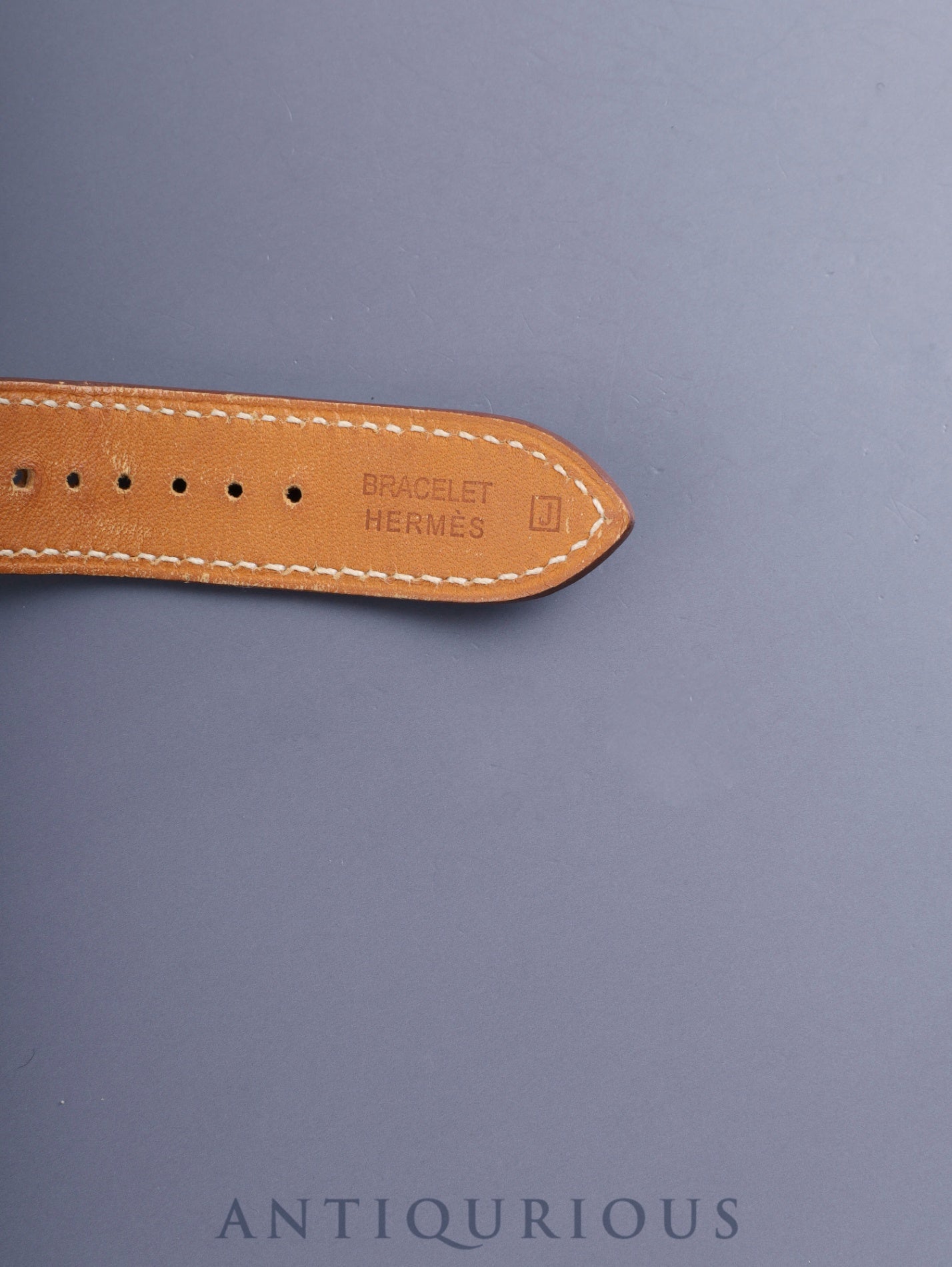 エルメス ケープコッド CC2.710 クォーツ Cal.ETA266.111 SS 純正革ベルト（□J刻印：2006年） 純正尾錠（SS） シルバー文字盤 オーバーホール済み