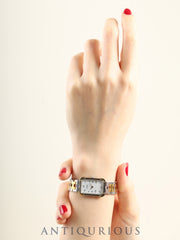 Hermès Cloajour 54 10 75 Quartz Cal.976.001 SS/GP SS/GP White Dial Overhauled