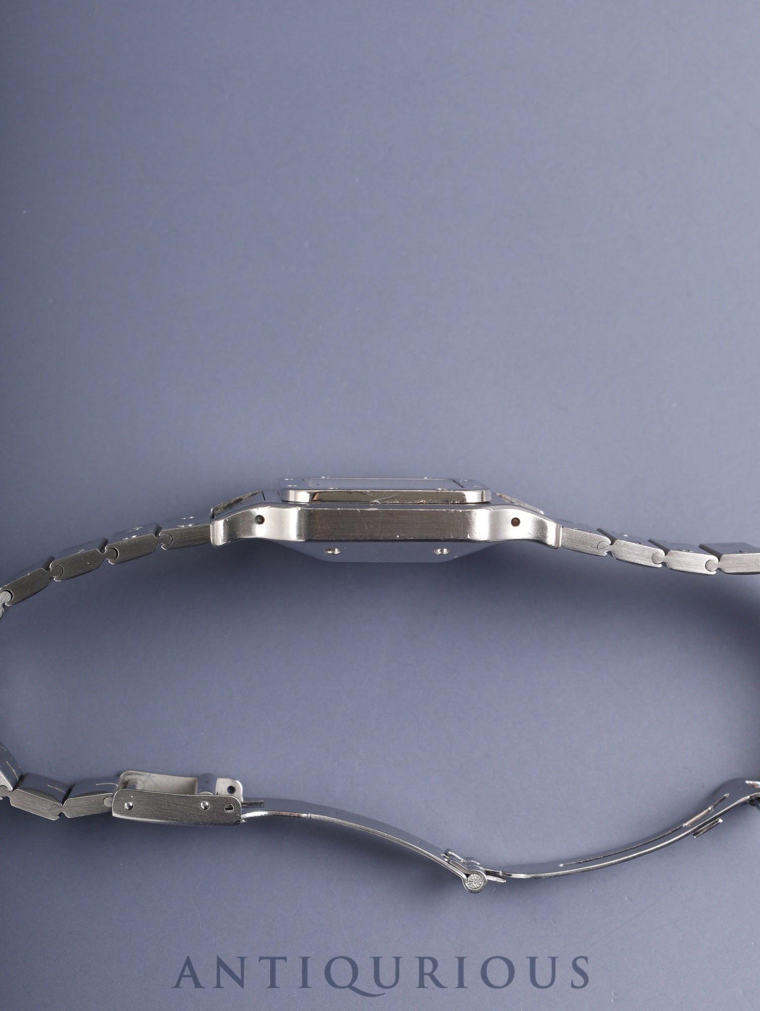 カルティエ サントス ガルベ LM 2960 自動巻き Cal.ETA2671 SS SS ホワイトローマン文字盤 箱 冊子 オーバーホール済み