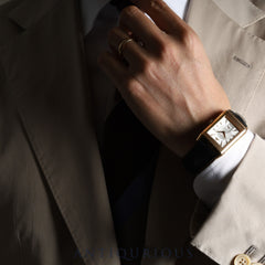 Jaeger-LeCoultre Big Reverso Art Deco 270.2.62 Manual winding Cal.822AD PG Genuine leather strap Genuine buckle (750) Silver / Skeleton dial Box