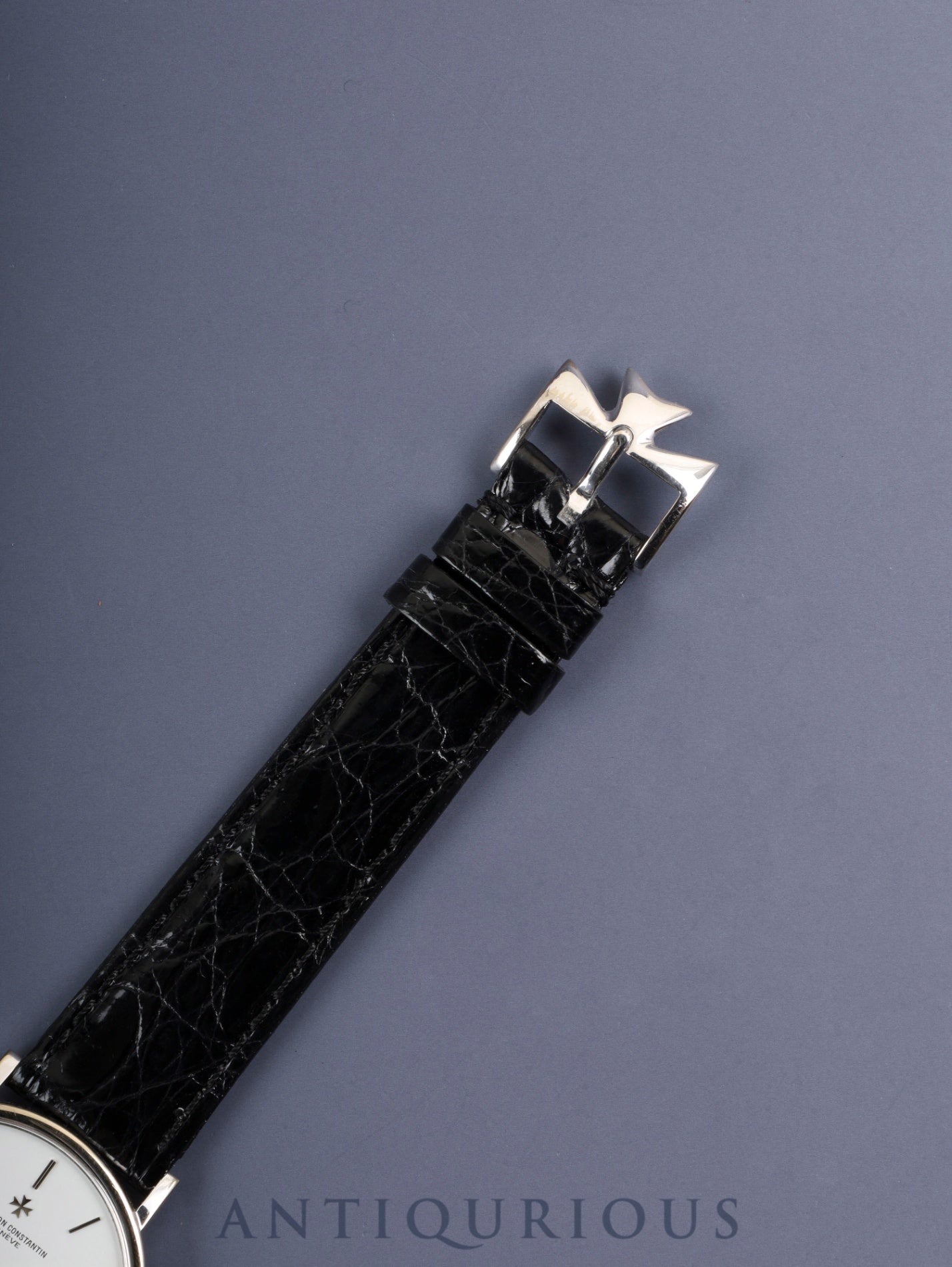 Vacheron Constantin Essential 33051 / 000G Manual Winding Cal.1003/2 750WG Leather Watch with Genuine Pin Buckle (750WG) White Dial Box Overhauled