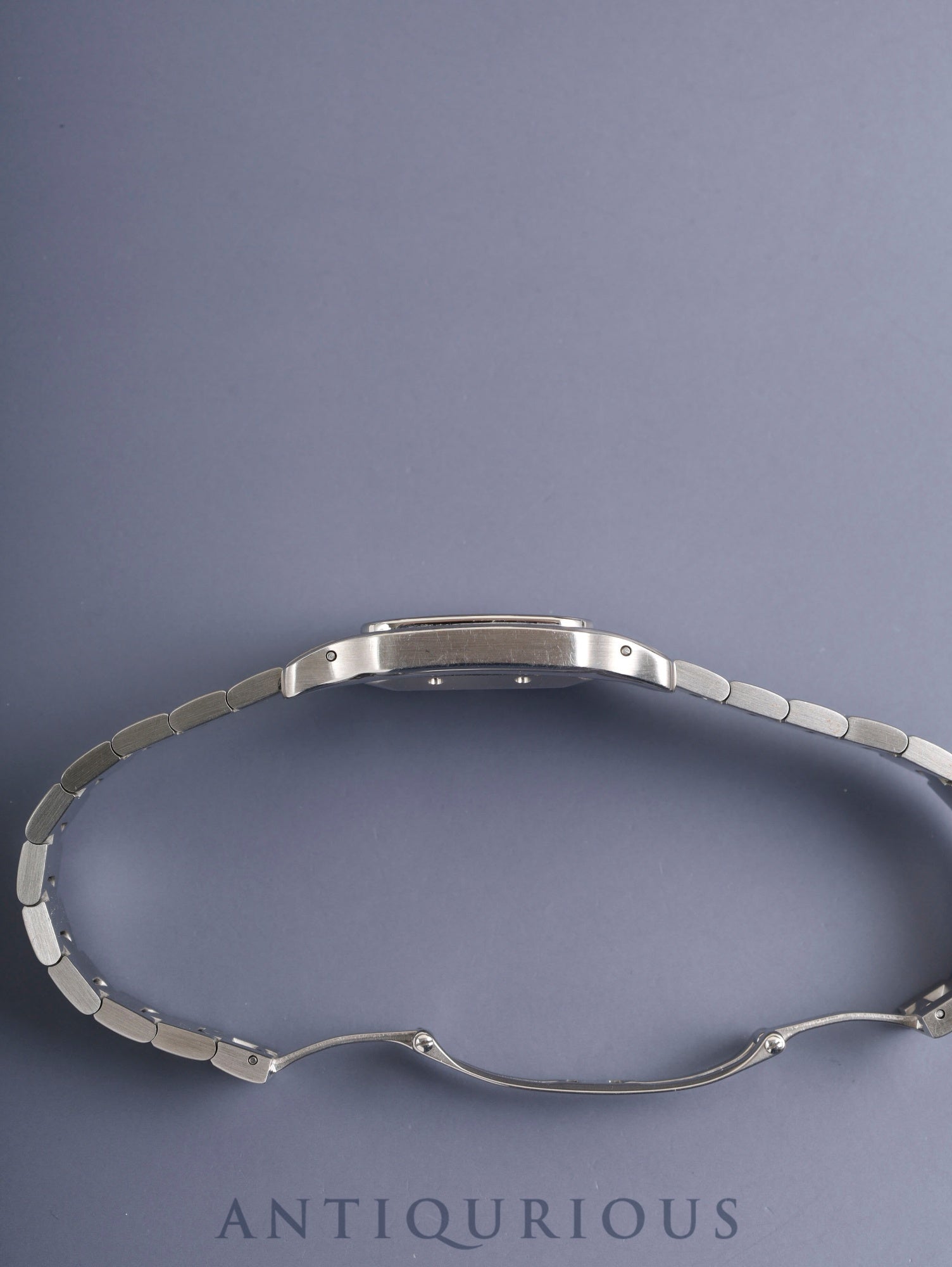 カルティエ サントス ガルベ LM W20040D6 / 2319 自動巻き Cal.ETA2000-1 SS SS シルバーギョーシェ文字盤 箱 オーバーホール済み