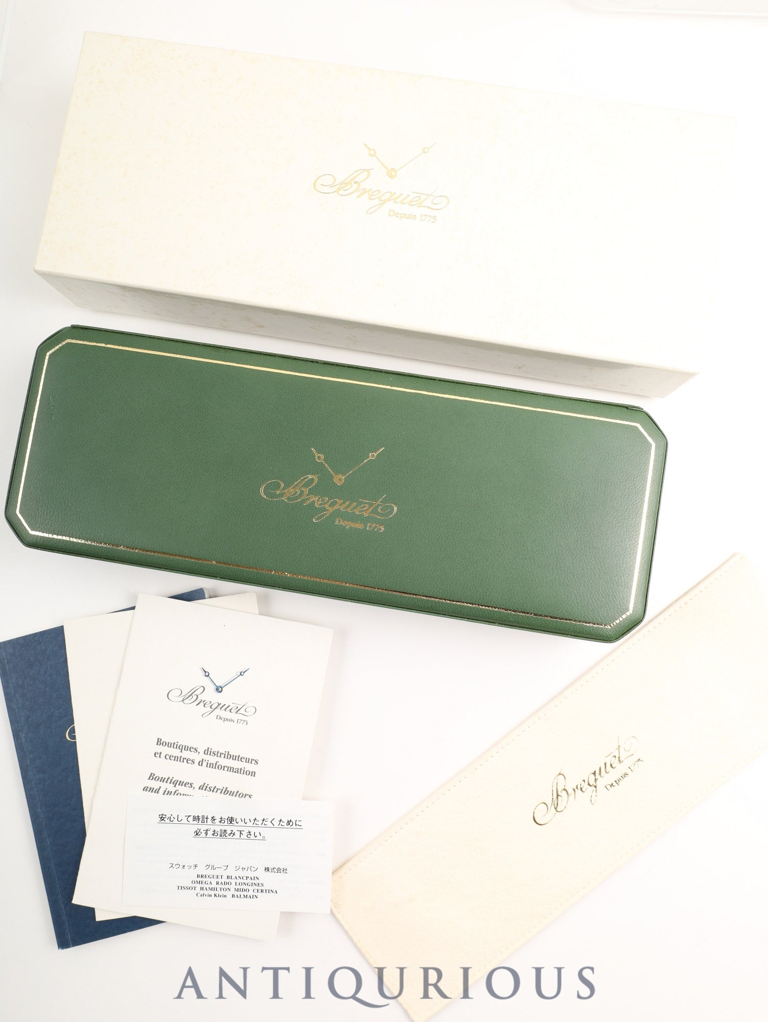 ブレゲ クラシック ツインバレル 5910BB.15.984 自動巻き Cal.591  750WG 純正革ベルト 純正尾錠（750WG）シルバー文字盤 箱 冊子 保証書（2002年）オーバーホール済み