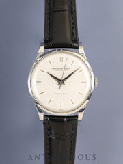 IWC オールドインター ラウンド 自動巻き Cal.C.853 SS 革 社外ピンバックル（SS）シルバー文字盤 オーバーホール済み アイダブリュシー