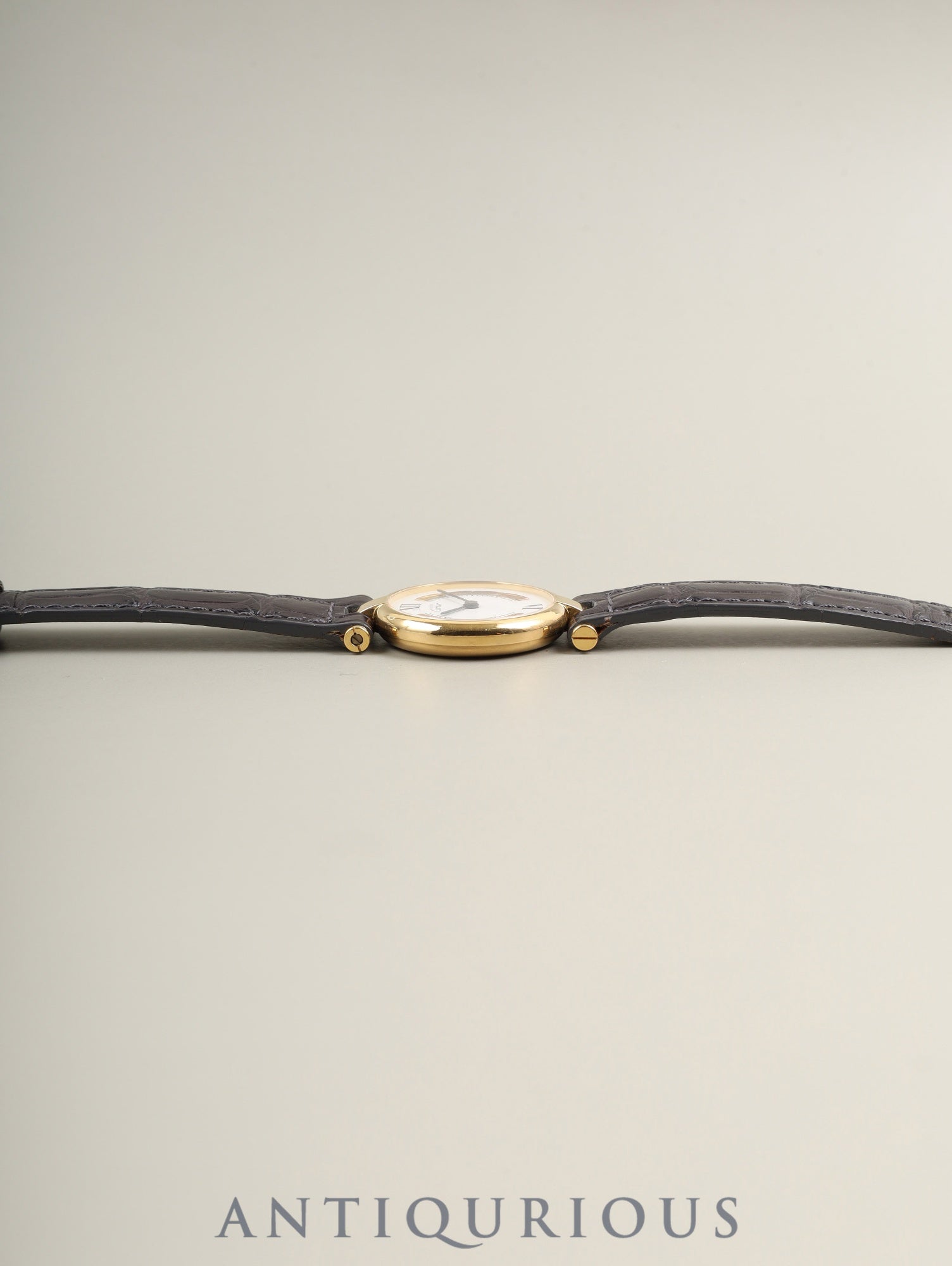 Cartier Must Vendome VLC SM W1006554 / 590004 Quartz Cal.690 SV925 Original leather strap Original pin buckle (GP) Side Trinity dial (SWISS marked) Overhauled