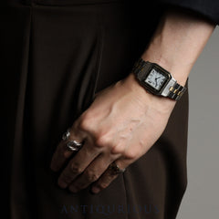 Cartier Santos Galbee LM 2961 Automatic Cal.- SS/YG SS/YG White Roman Dial Overhauled