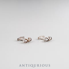 ティファニー カフリンクス シグネチャー コンビ SV925/750