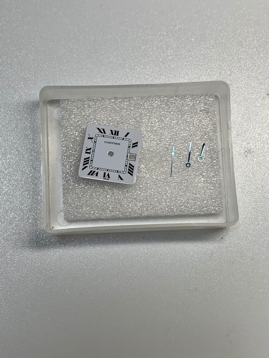 カルティエ サントス カレ LM 2960 自動巻き Cal.2671 SS/YG SS/YG ホワイトローマン文字盤（SWISS表記） オーバーホール済み