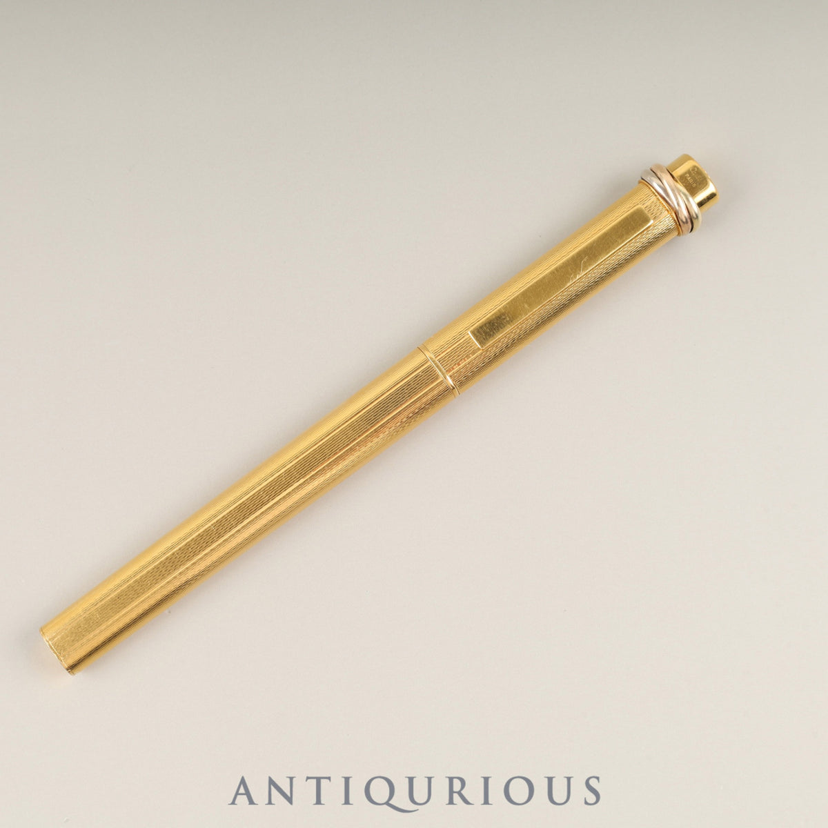 Cartier Trinity Ballpoint Pen GP Cap Type Replaced with an unused refill at Cartier