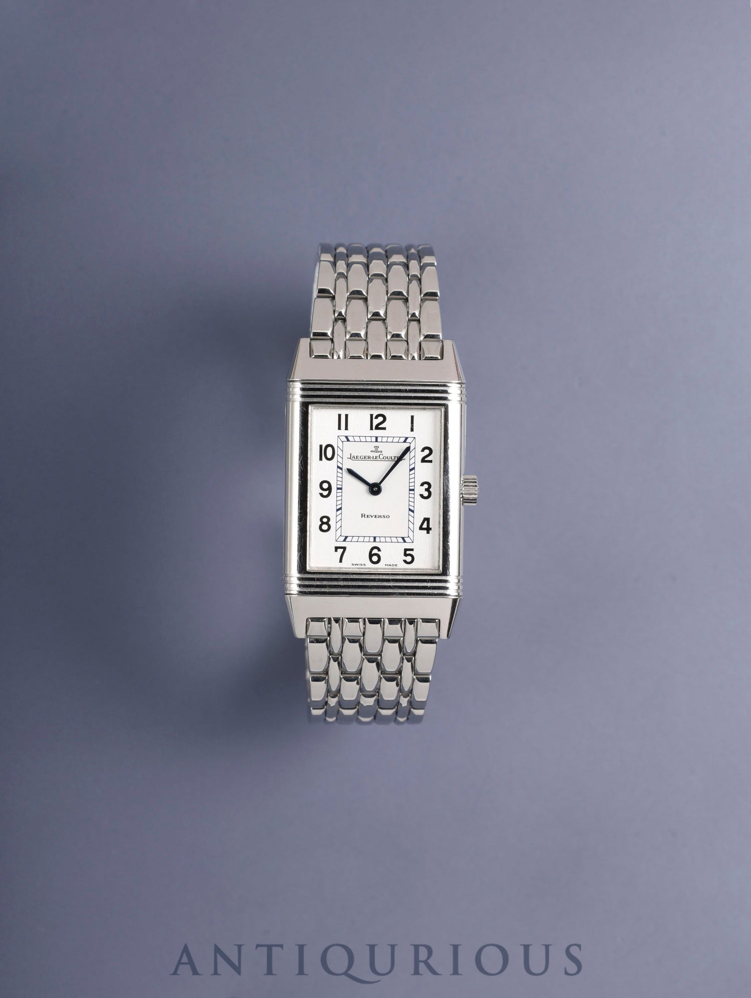 ジャガー・ルクルト レベルソ クラシック 252.8.86 手巻き Cal.846/1 SS SS シルバー文字盤 オーバーホール済み