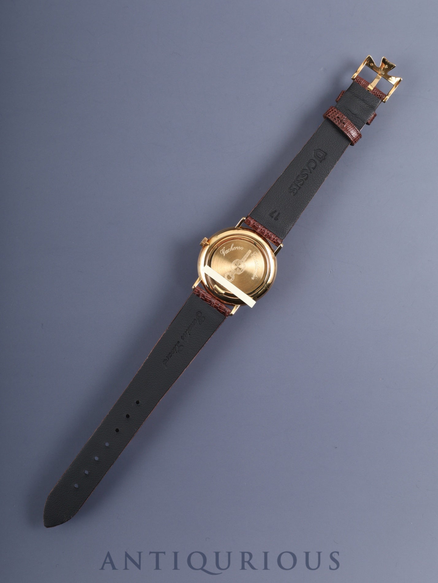 ヴァシュロン・コンスタンタン エッセンシャル 31039/1 手巻き Cal.1132.2 750 革 純正尾錠（750） シャンパン文字盤 オーバーホール済み