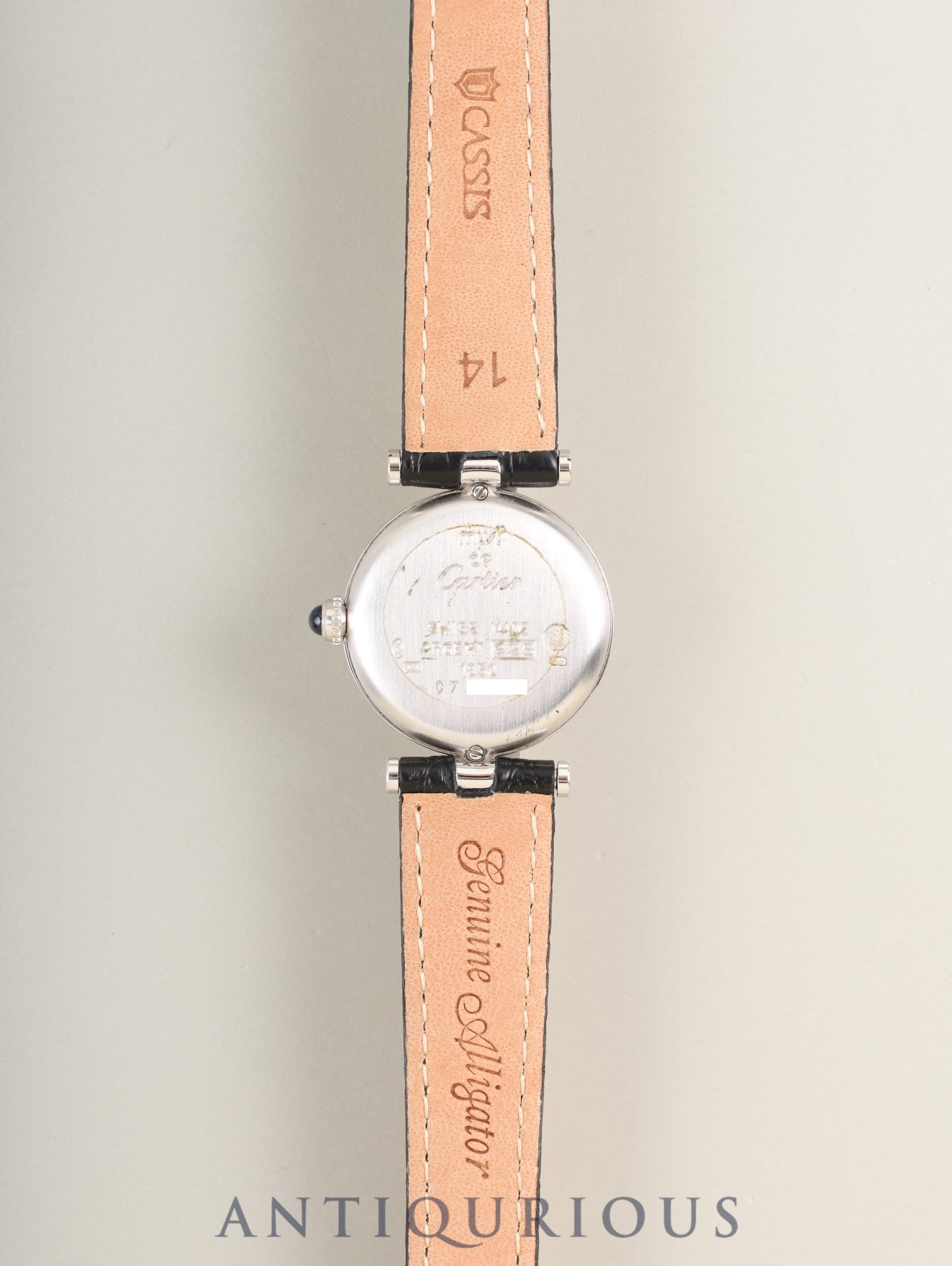 カルティエ マスト ヴァンドーム VLC SM 1850 クォーツ Cal.690 SV925