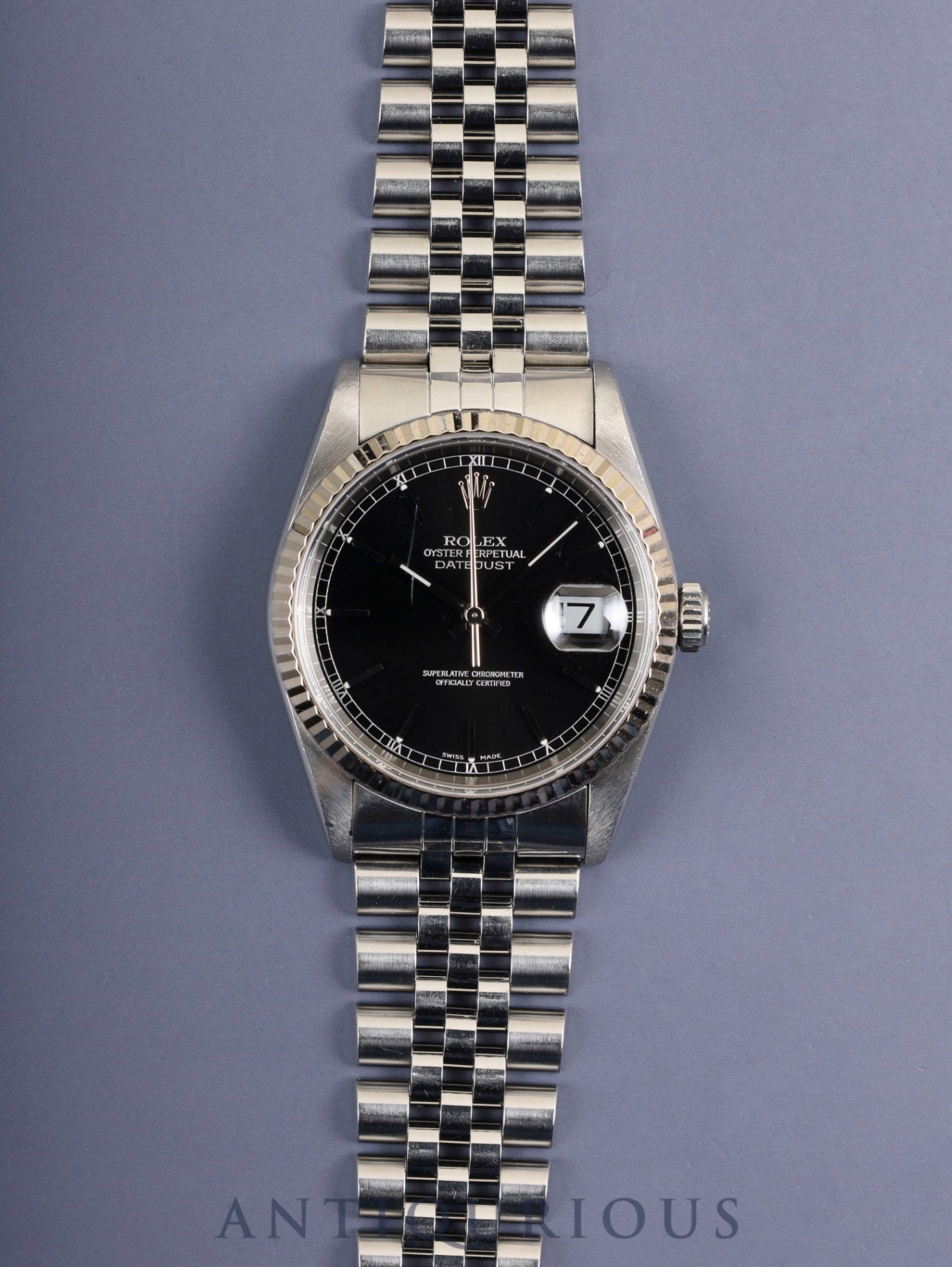 ロレックス デイトジャスト 16234 自動巻き Cal.3135 SS/WG SS