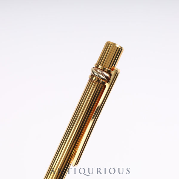 Cartier Trinity ballpoint pen, blue ink *Refill replaced with new one by Cartier