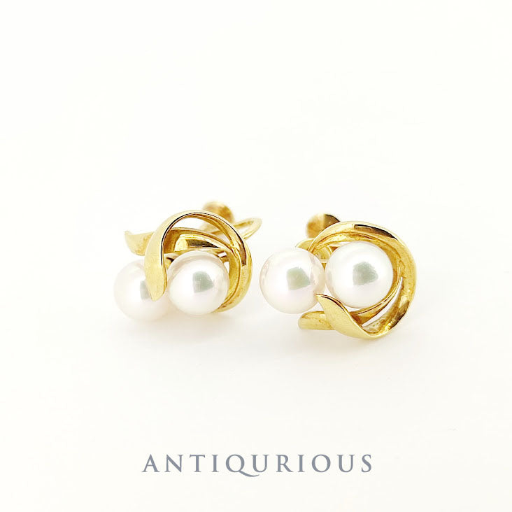 MIKIMOTO Mikimoto earrings pearl