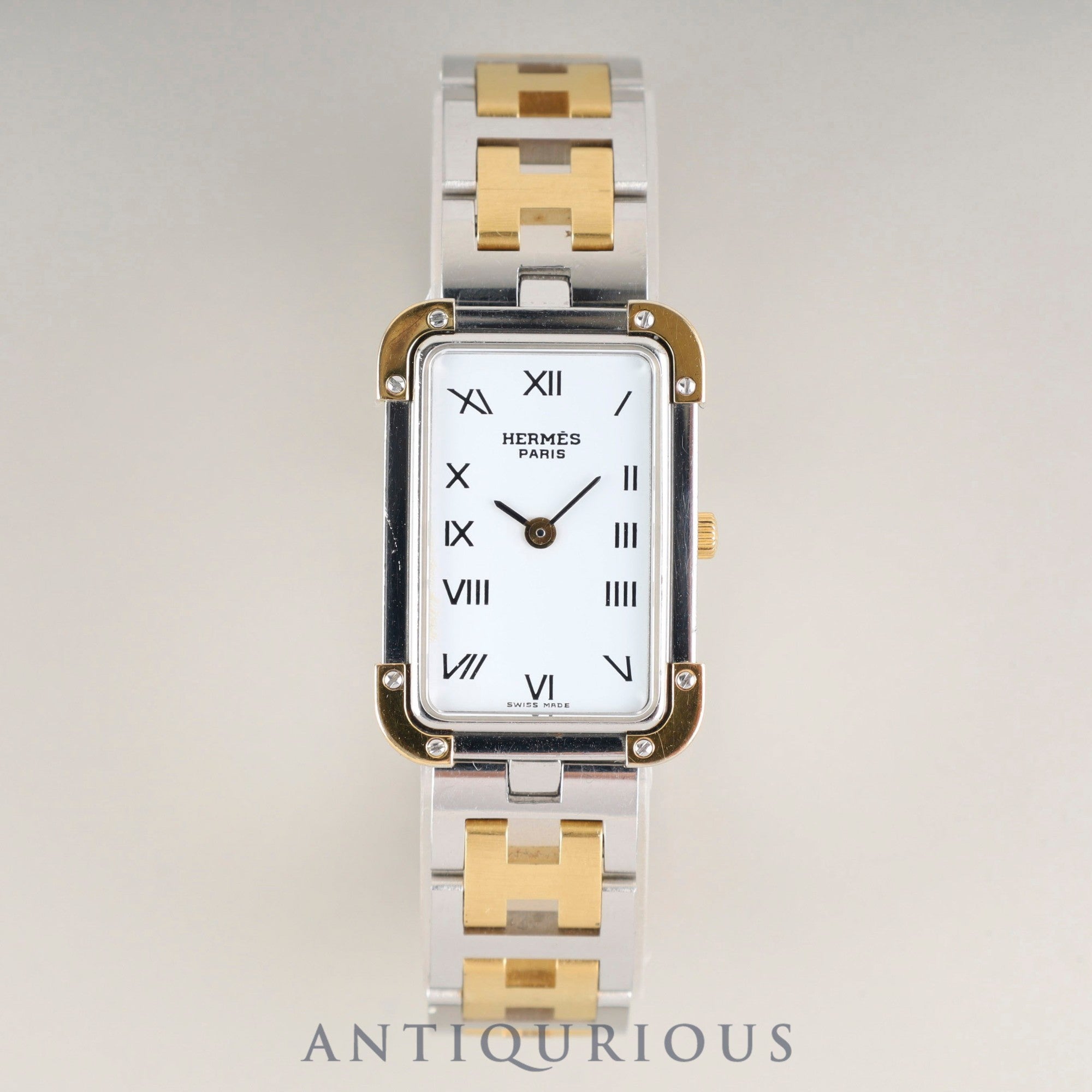 エルメス クロアジュール CR1.240 クォーツ Cal.976.001 SS/GP SS/GP