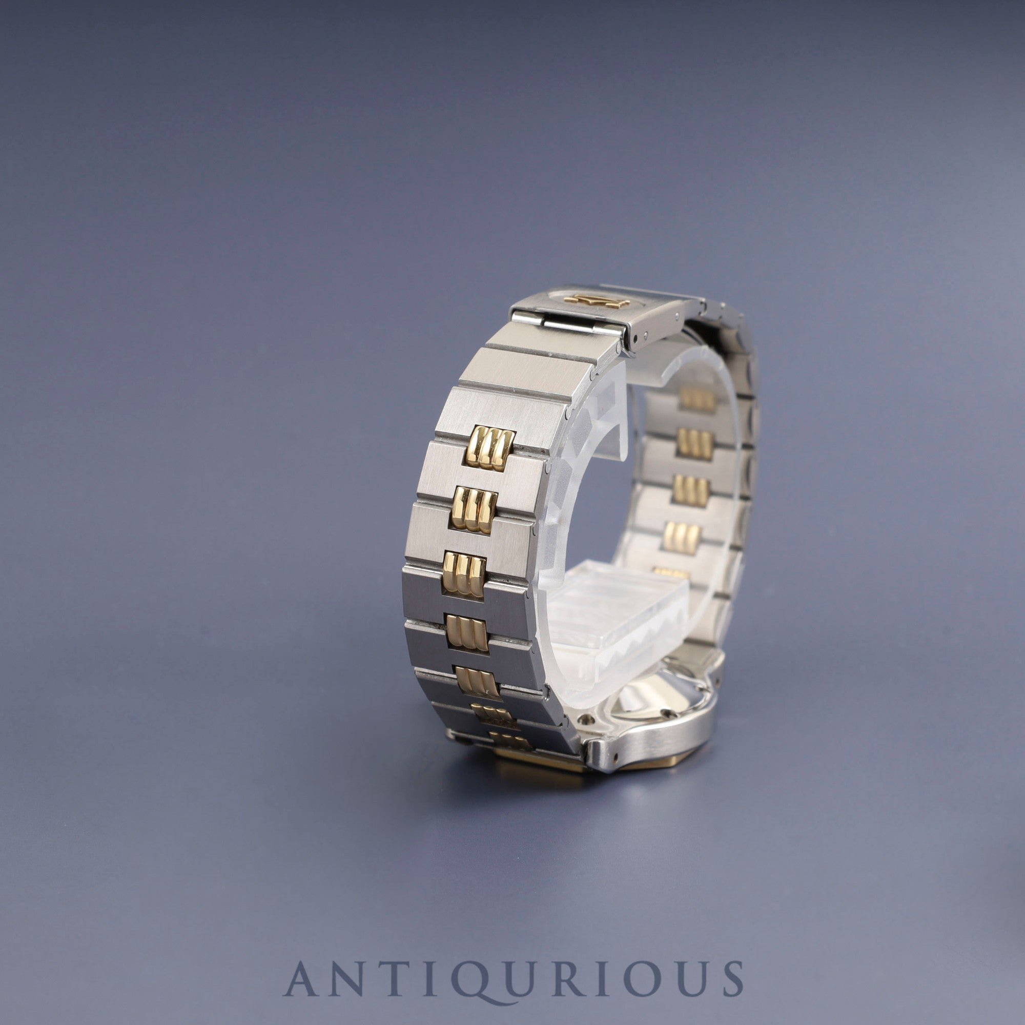 カルティエ サントス オクタゴン LM 2966 自動巻き Cal.077 SS/YG SS/YG ホワイトローマン文字盤 オーバーホール済み