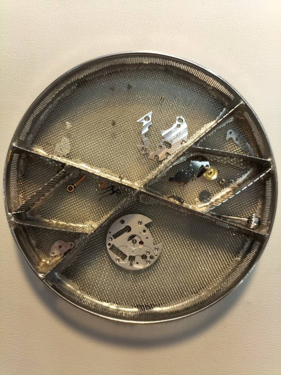 カルティエ マストトリニティ W1014945 / 2439 クォーツ Cal.057 SV925 革 純正Dバックル（SS） シルバーローマン文字盤 箱 オーバーホール済み