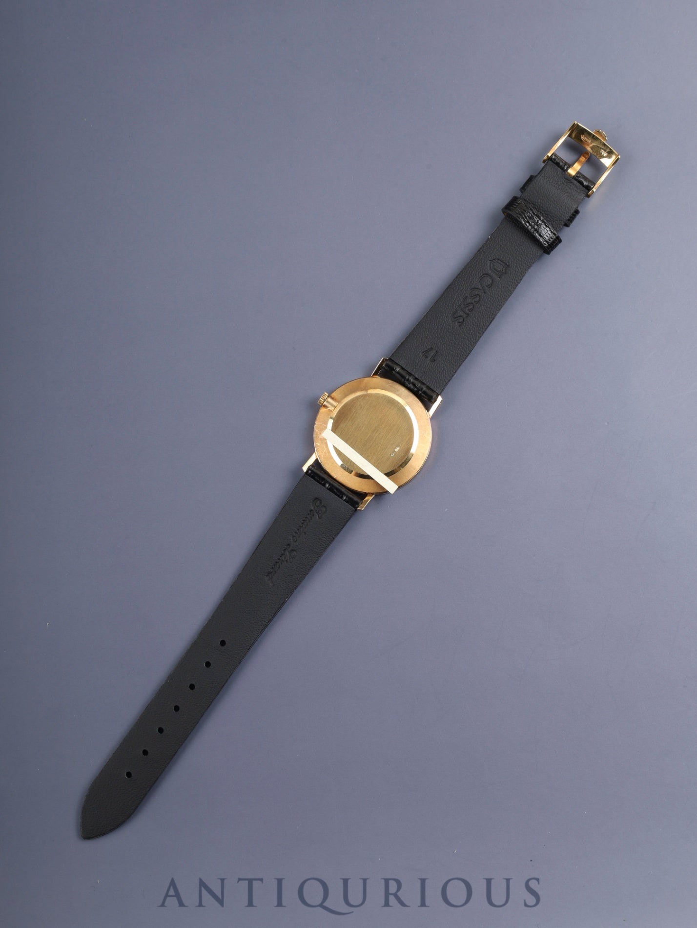 ロレックス チェリーニ 5112 手巻き Cal.1601 750YG 革 純正ピンバックル（750YG） シャンパン文字盤 L番台 保証書（1990年） オーバーホール済み