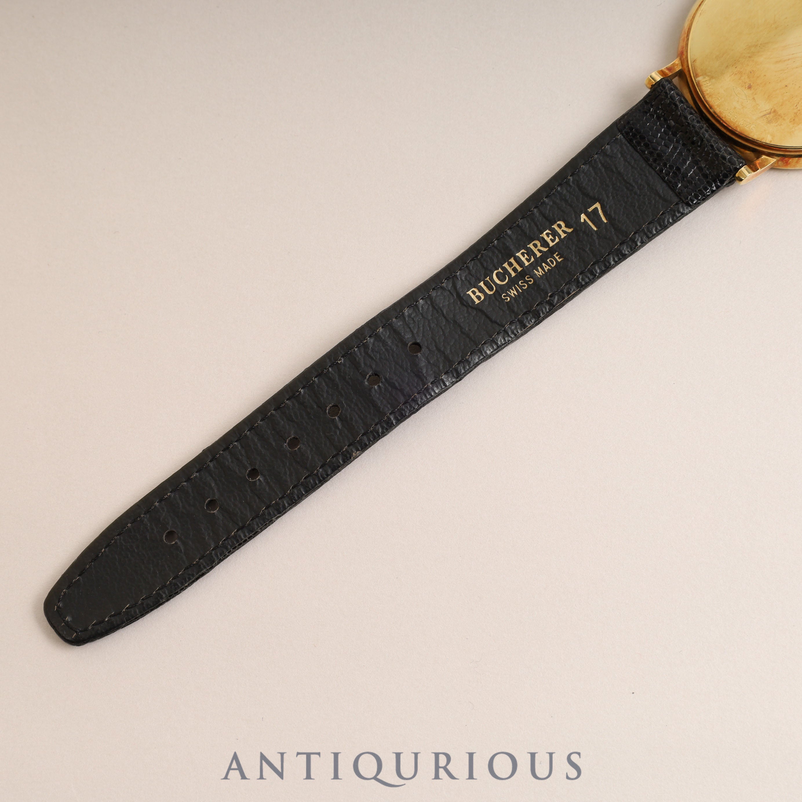 BUCHERER BUCHERER ROUND 18KYG 255.020 | 東京銀座のヴィンテージウォッチ専門店 -  ANTIQURIOUS(アンティキュリオス)