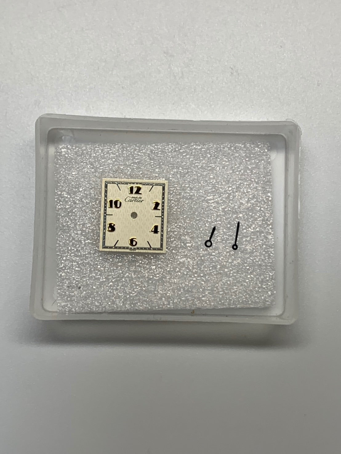 カルティエ マストタンク SM 1613 クォーツ Cal.057 SV925 革 純正Dバックル（GP）飛びアラビアCC文字盤（SWISS表記）純正革ベルト（使用感あり）オーバーホール済み