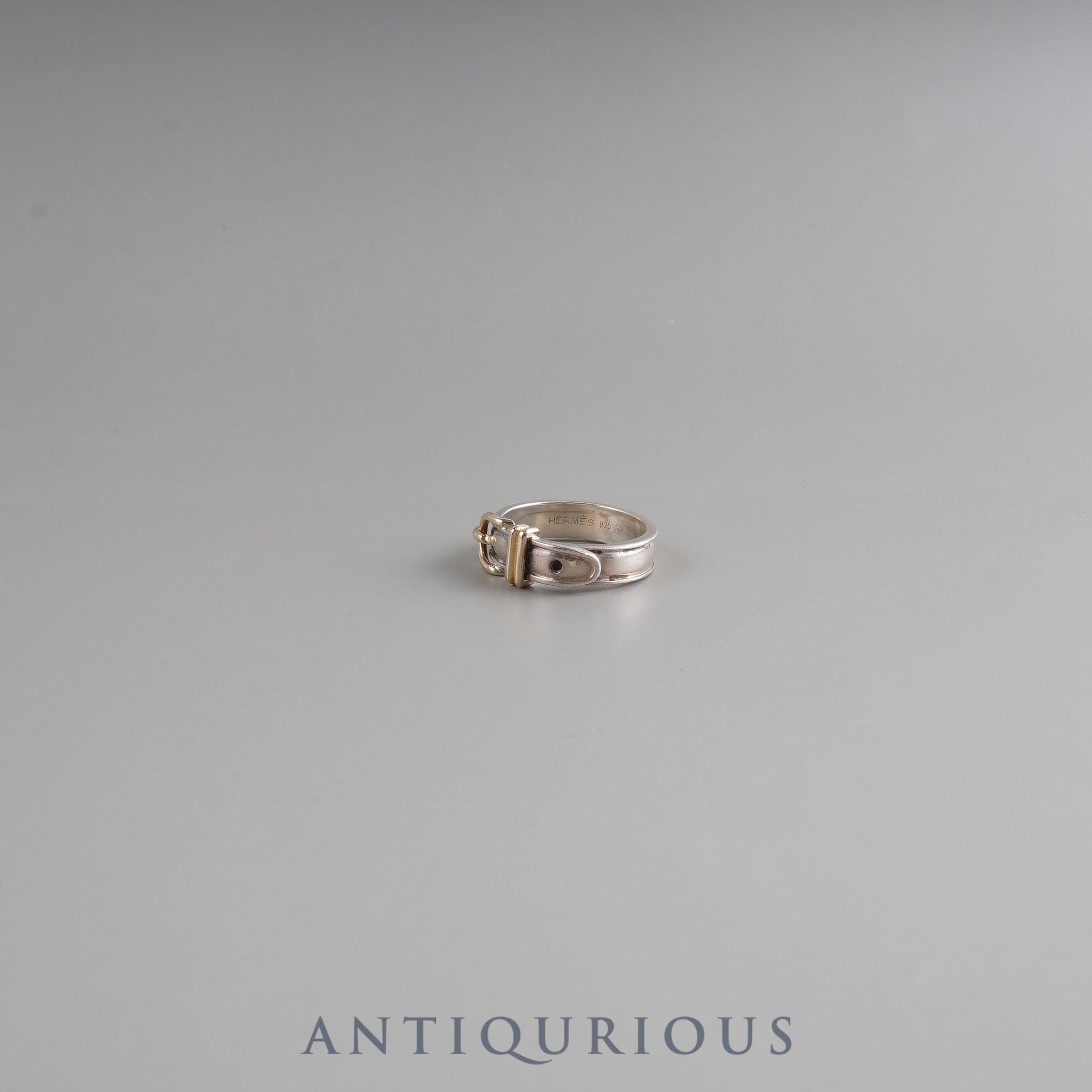 エルメス リング サンチュール SV925/750 #52 約11.5号 | 東京銀座の